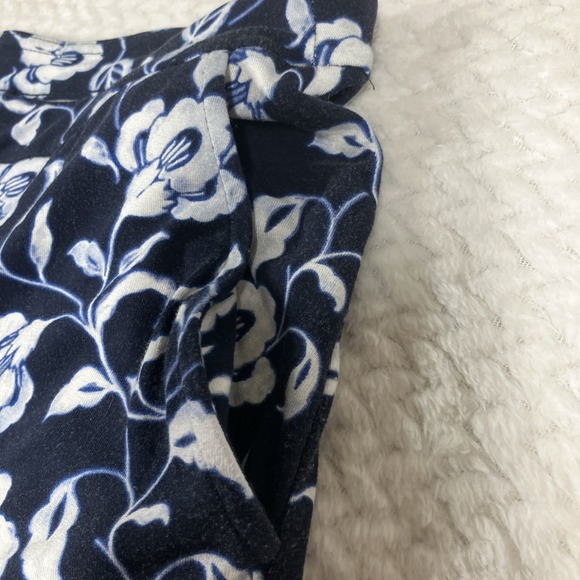 J. Jill Wearever Wide Leg Rayon Pant Small Boho Office Casual Stretch Pull On - Picture 5 of 9